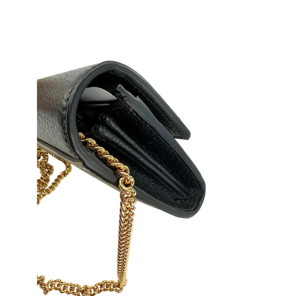 Gucci Bi-Color GG Marmont Wallet on Chain - Picture 4 of 6